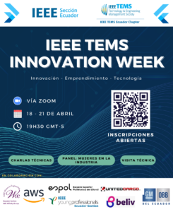 IEEE TEMS Innovation WEEK - Alejandra Orellana