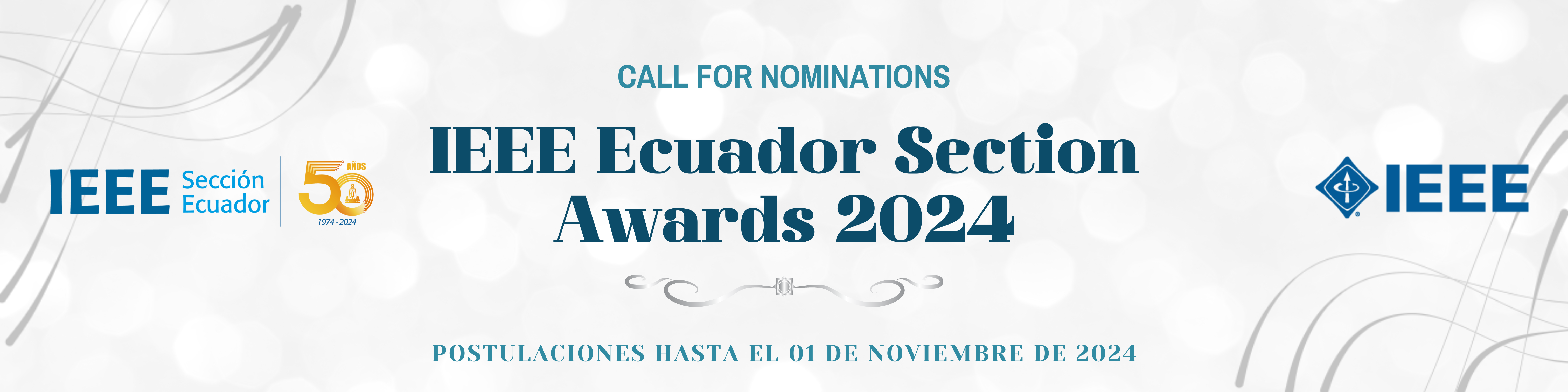 En este momento estás viendo IEEE Ecuador Section Awards 2024