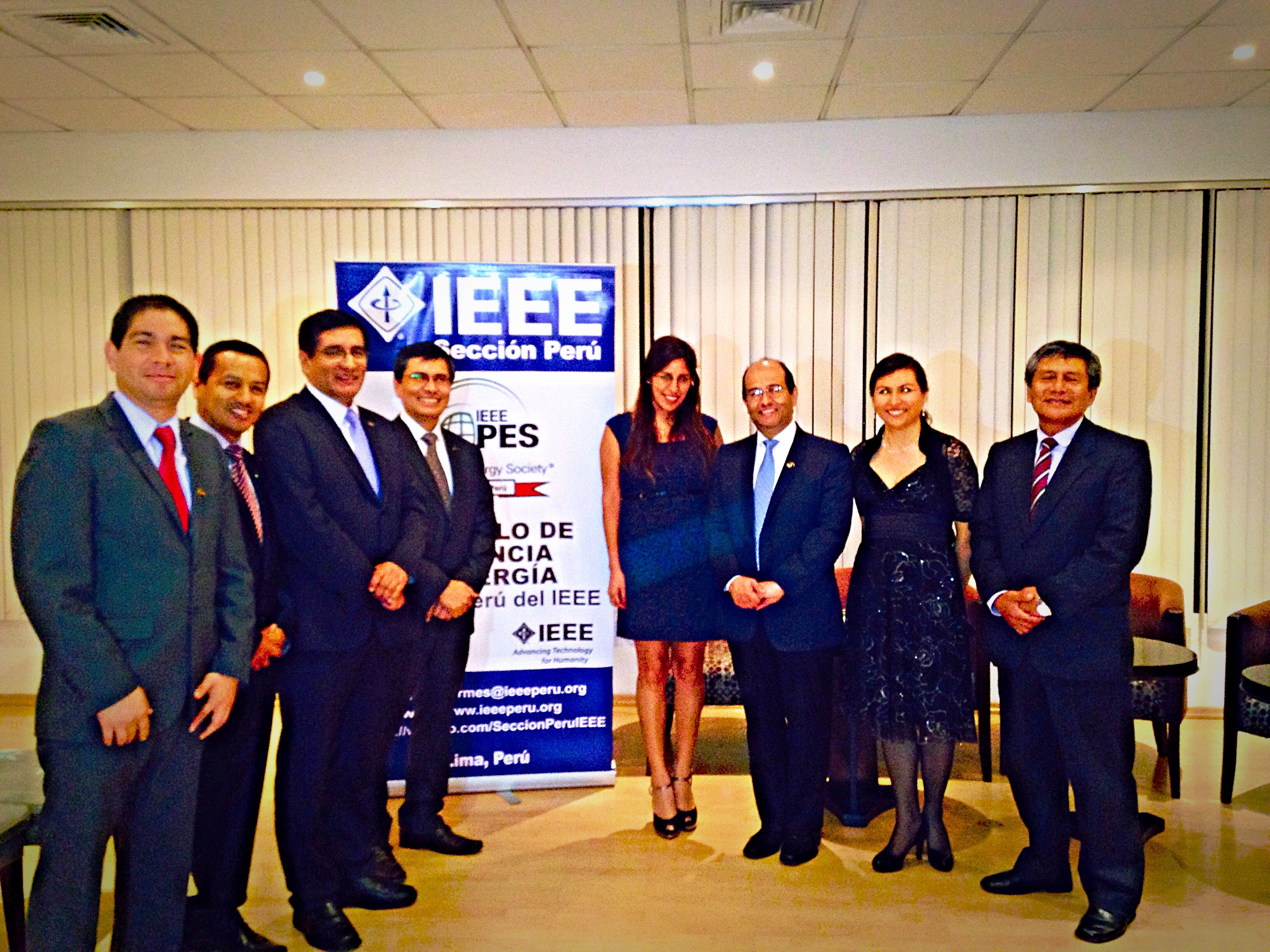 Junta directiva IEEE - PES 2015 Perú